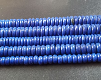 Heshi Lapis Lazuli stone strand,blue lapis,3mmx6mm,3mmx8mm,2mmx8mm,3mmx10mm,full 1strand,16"