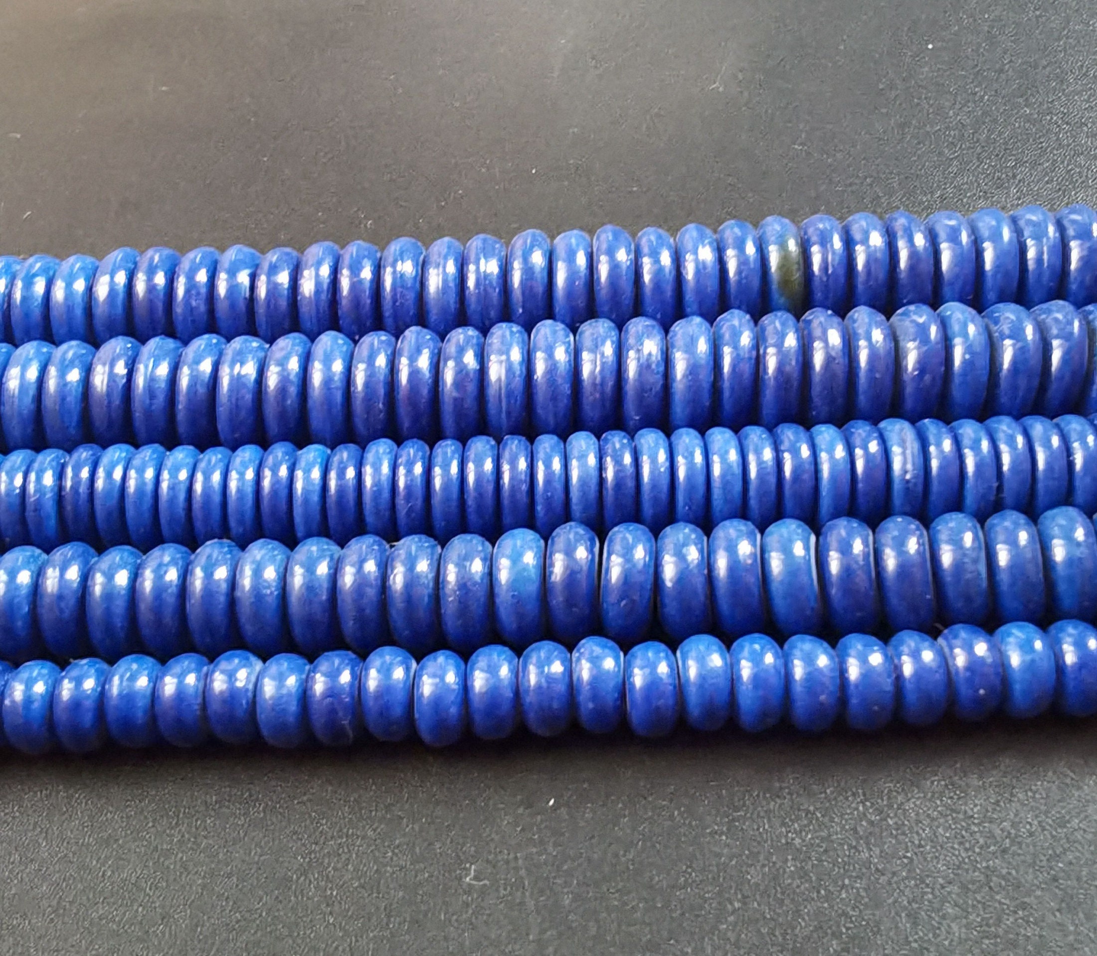 Heshi Lapis Lazuli Stone Strand,blue Lapis,3mmx6mm,3mmx8mm,2mmx8mm