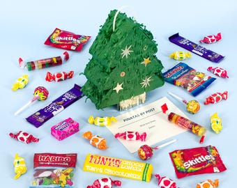 Mini Christmas Tree Pinata by Post