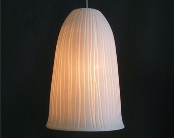 Porcelain Bell with strip, Hanging Lamp