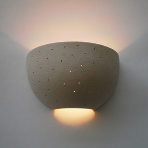 Ceramic, Quarter of small ball, Wall lamp image 4