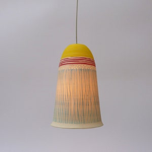 Porcelain Bell with three colors, Hanging Lamp