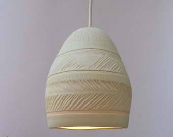 Ornament porcelain bell, Pendant light, Hanging light