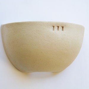 Ceramic Quarter of big ball, Wall lamp image 3