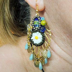 Earrings &quot;Daisies Field&quot;