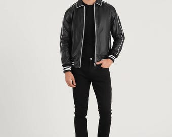 Cooper Black Leather Jacket