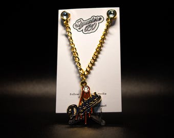 Cadena de joyería de béisbol "Drip" de los Dodgers de Los Ángeles