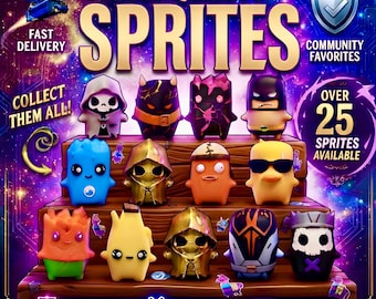 Figurine Battle Royale | Personnage de jeu vidéo rétro imprimé en 3D | Accessoire de bureau et d'étagère pour gamer