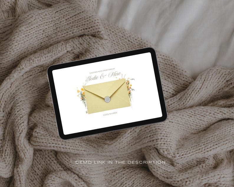 Butter Yellow Wedding Website Template | Romantic Garden Canva Wedding Website with Built-In RSVP | Mobile-Friendly, No Experience Needed zdjęcie 10