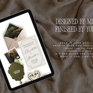 Old Money Wedding Website Template · Elegant Editable Canva Site with RSVP · Digital Invitation for Classic Black Tie Weddings image 7