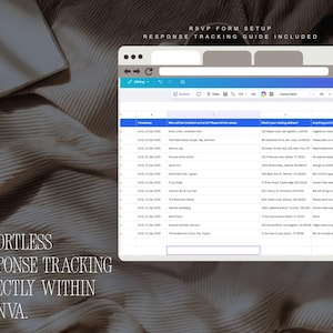 Old Money Wedding Website Template · Elegant Editable Canva Site with RSVP · Digital Invitation for Classic Black Tie Weddings image 6