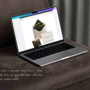 Old Money Wedding Website Template · Elegant Editable Canva Site with RSVP · Digital Invitation for Classic Black Tie Weddings image 11