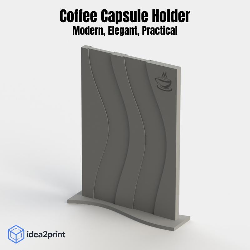 Porte-capsule moderne