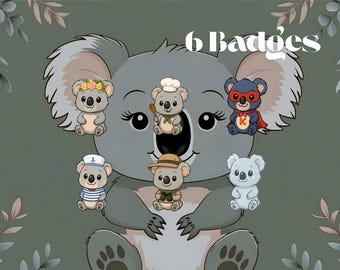 Badge per abbonati Koala: icone personalizzate per abbonamenti Twitch / YouTube / Discord