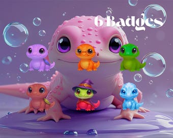 Badge per abbonati Lizard: icone personalizzate per Twitch / YouTube / Discord