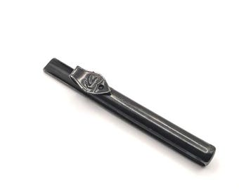 Portalápices antiguo de bolsillo metálico con forma de cisne – Mabie Todd & Co Ltd – c.1908-1920