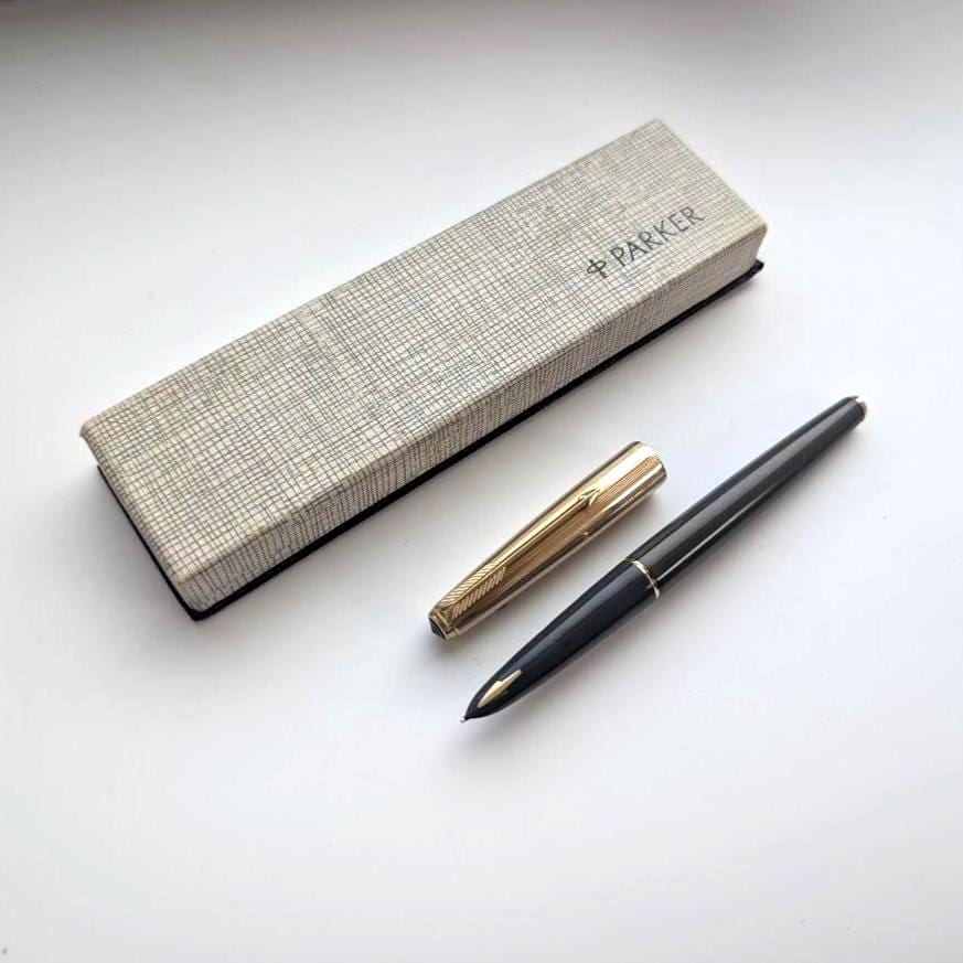 Parker Pen 14k Gold - Etsy