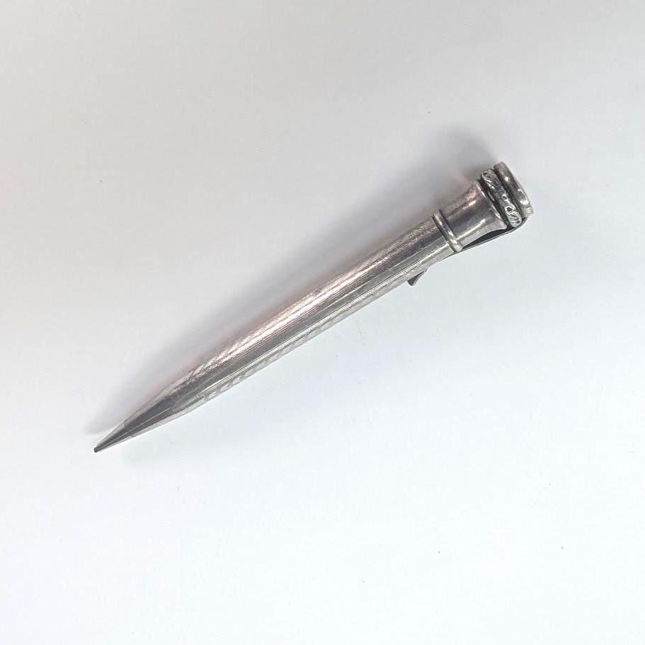 Vintage Silver Mechanical Pencil - Etsy