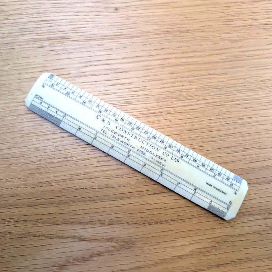 Natural Bone Advertising Engineer’s Ruler – C&S Construction Co Ltd ...