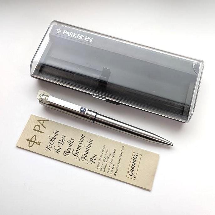 VINTAGE PARKER 万年筆などの筆箱 Vintage Parker Pen Case - Etsy