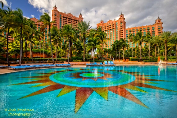 Buy Atlantis Resort Bahamas Photography Royal Baths Pool and Royal Online  in India - Etsy