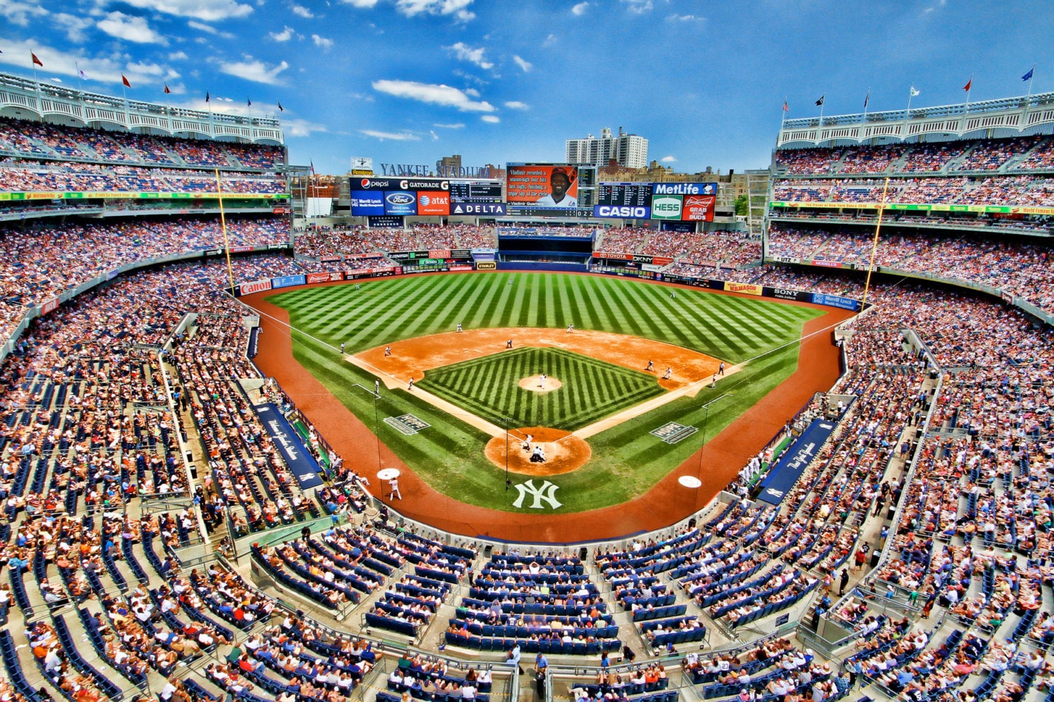 Yankee Stadium, Sports Photography, New York City, Color Photograph ...
