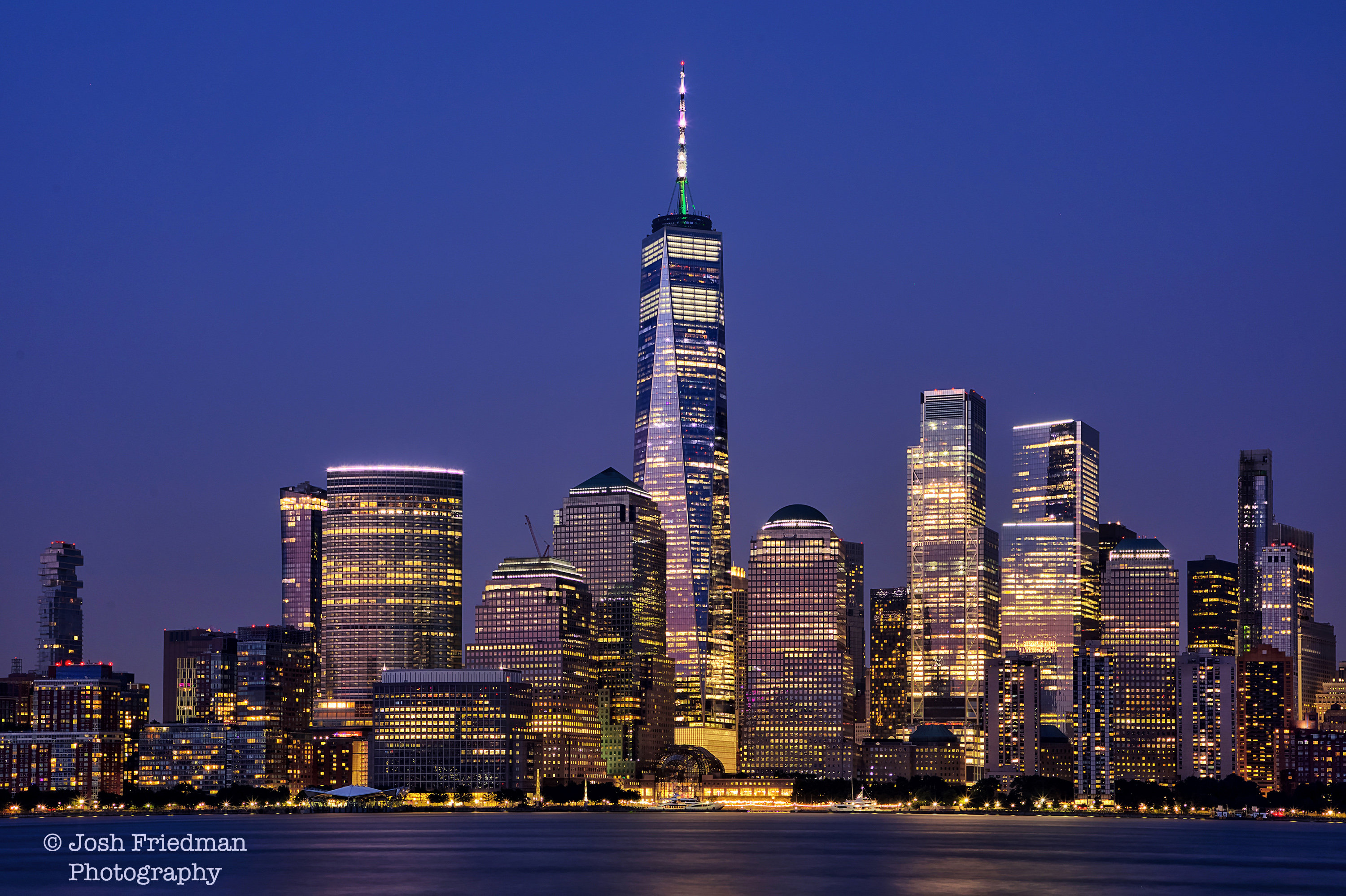 freedom tower new york skyline