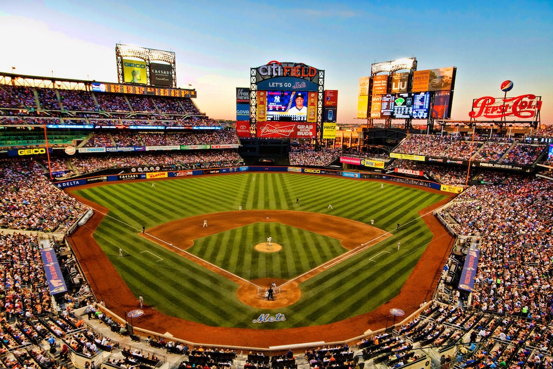 Download New York Mets Black Background Wallpaper