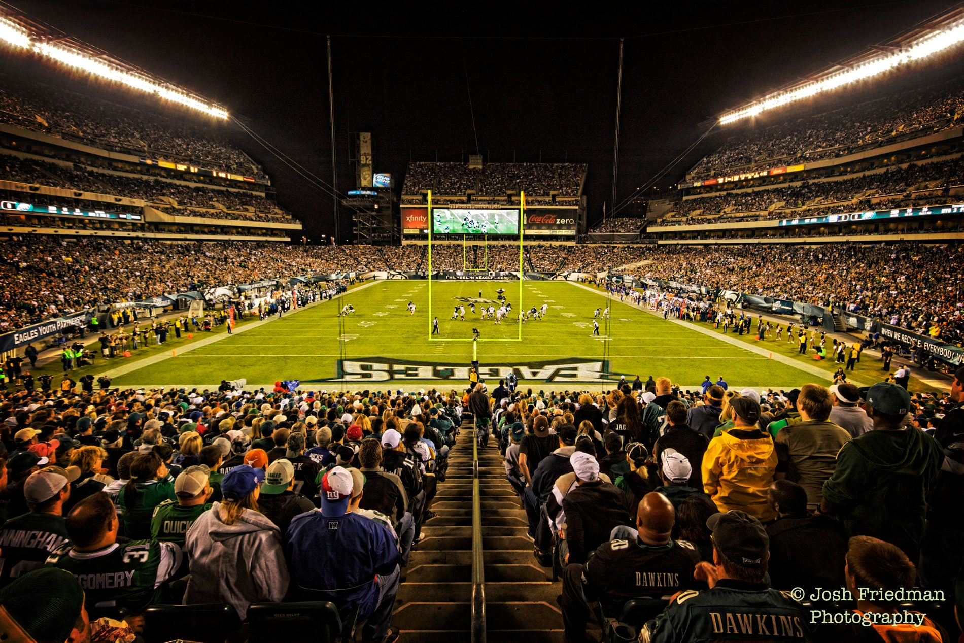 Philadelphia Eagles, Lincoln Financial Field, Color Photograph, Eagles Fan,  Gift, Sports Photography, Stadium Print, Super Bowl Champions