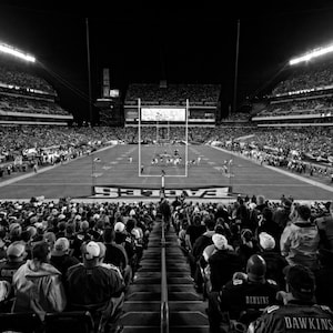 Philadelphia Eagles Photograph Lincoln Financial Field Black and White Photography NFL Football Sports Stadium Print Eagles Fan Gift