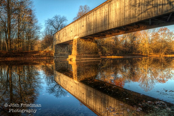 Tyler State Park Schofield Covered Bridge