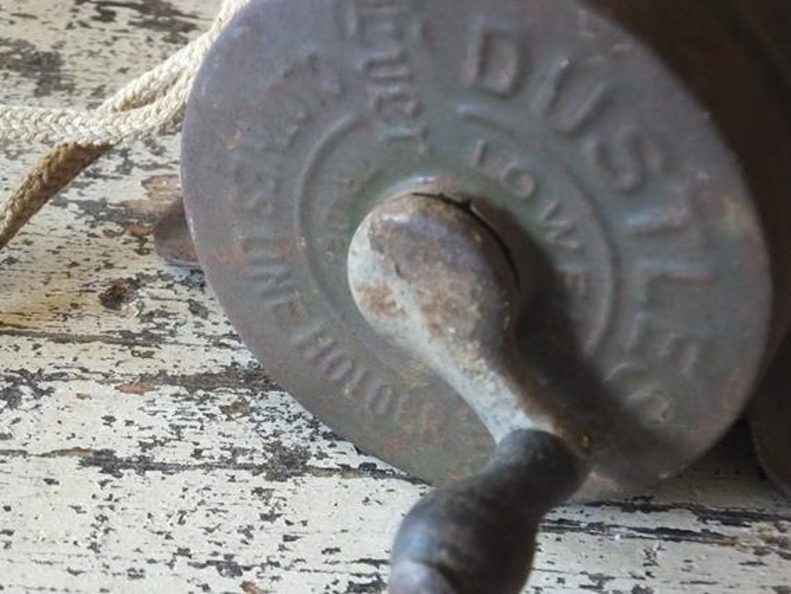 Vintage Clothesline Reel Dustless Ever Ready Etsy