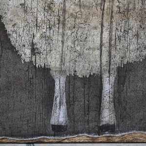 Handmade Primitive Woolen Sheep Picture Sign Plaque - Etsy