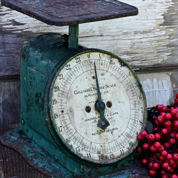 Vintage Metal Scale Etsy