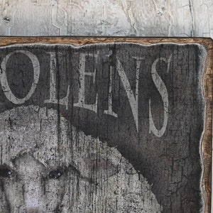 Handmade Primitive Woolen Sheep Picture Sign Plaque - Etsy