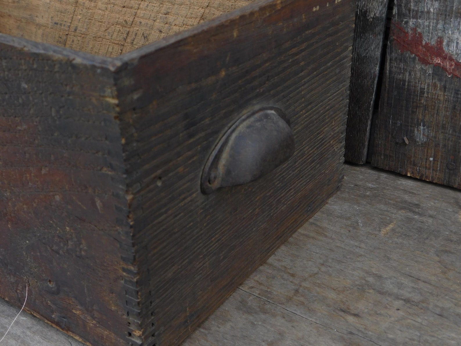 vintage toy tool box