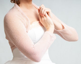 light pink jacket for wedding