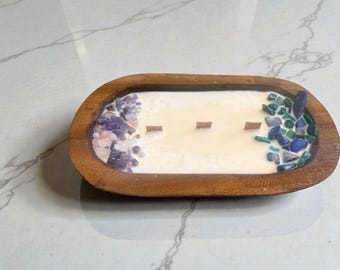 Vintage Dough Bowl Candle