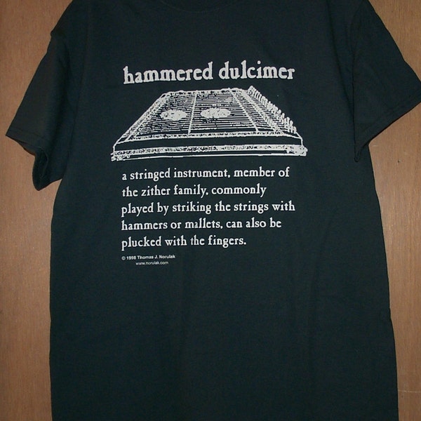 Hammered Dulcimer Definition T-Shirt