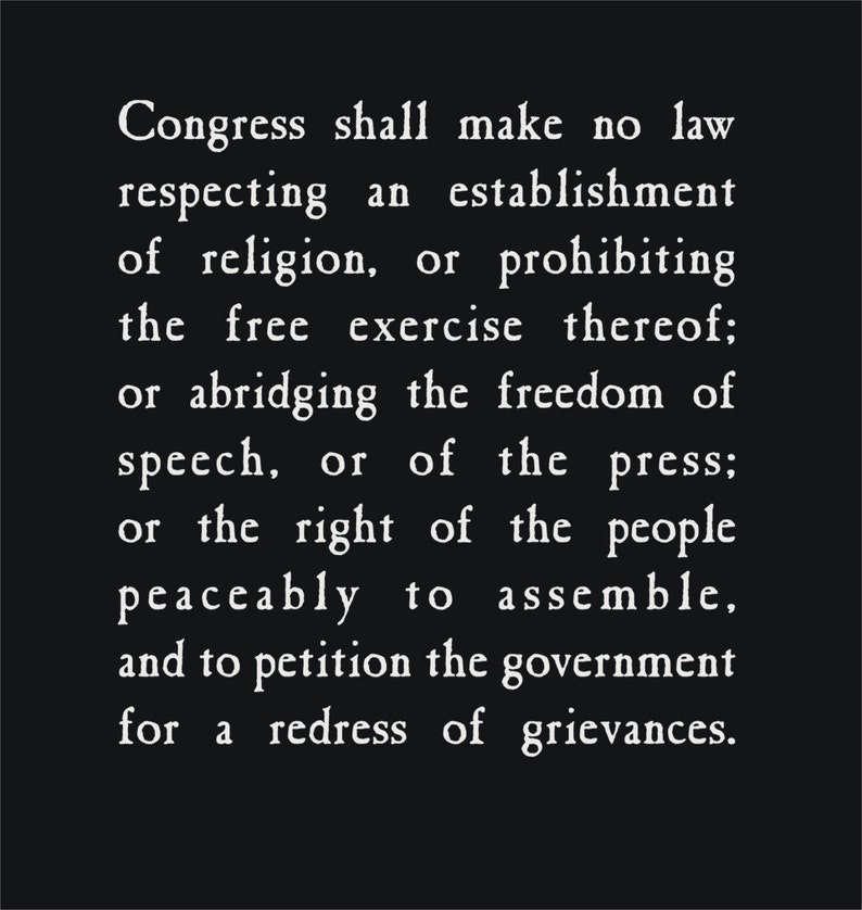first amendment freedom of speech quotes