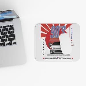 R32 Skyline Maus Pad | 90er Jahre JDM Car Schreibtischunterlage