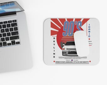 R32 Skyline GT-R Mouse Pad | 90s JDM Car Desk Mat
