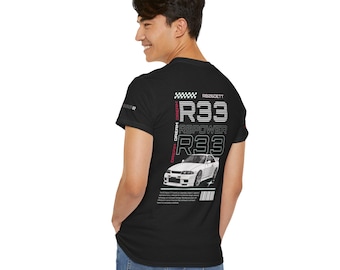R33 GT-R RB26DETT T-Shirt | Nissan Skyline JDM Tee