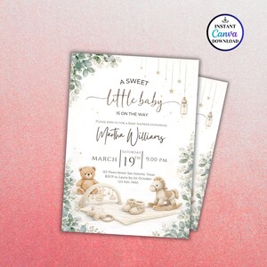 Gender Neutral Baby Shower Invitation, Canva Baby Clothes Baby Shower Editable Template, Baby Brunch Neutral Eucalyptus Printable Invite
Gender Neutral Baby Shower Invitation, Canva Baby Clothes Baby Shower Editable Template, Neutral Baby Brunch Printable Invite
Gender Neutral Baby Shower Invitation – Editable Canva Eucalyptus Mobile Evite