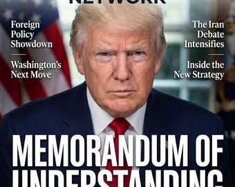 MEMORANDUM OF UNDERSTANDING | These fools, who think I haven't been tough enough on Iran