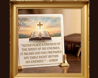 nspirational Christian Wall Art | Father's Day Gift | Scripture Quote Print | Instant Download for