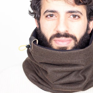 Warm Scarf for men, Winter Scarf for women, Wool Loop Scarf, Infinity Scarf winter , Thick Winter Cowl, Christmas Gift Idea