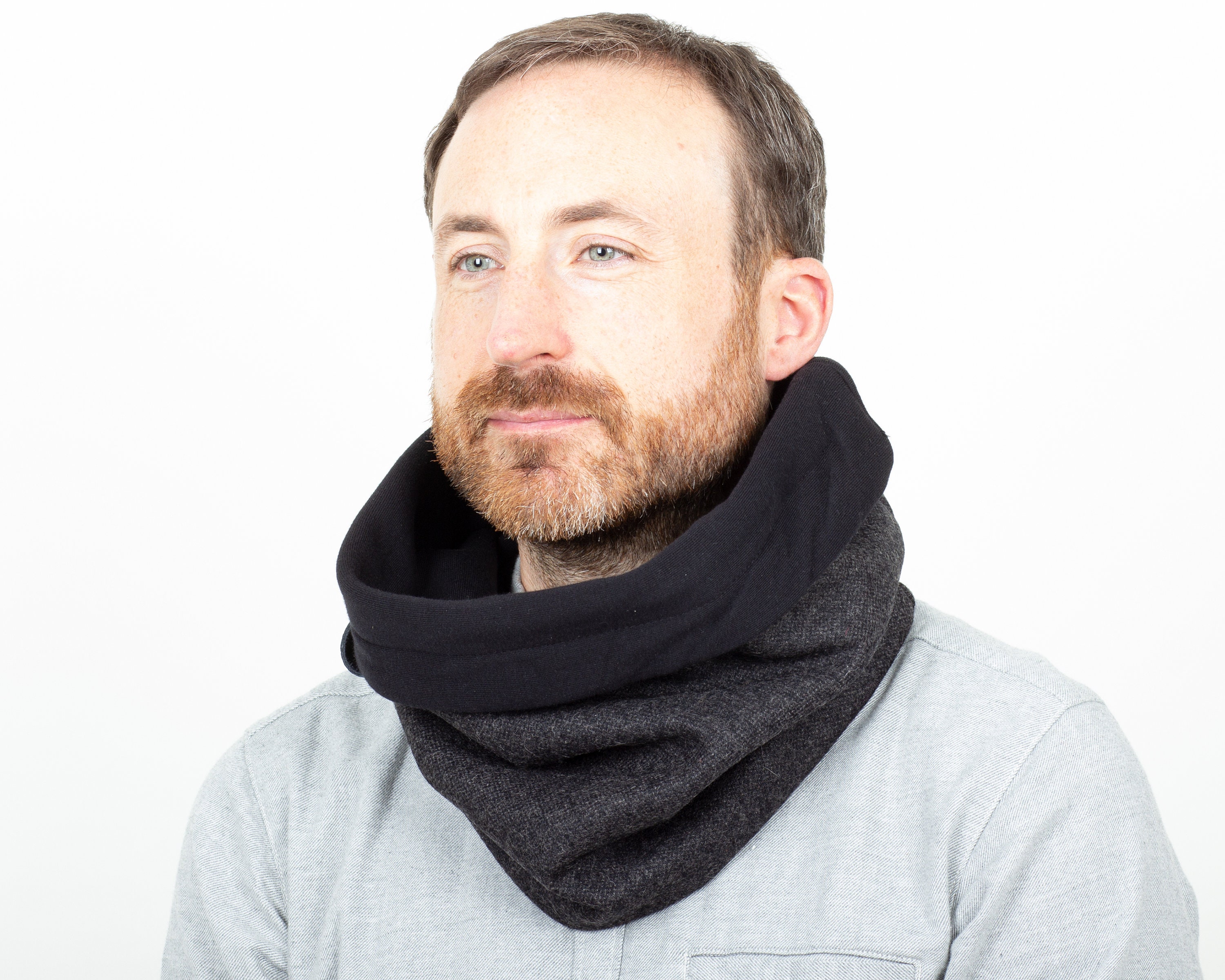 Simple and elegant gifts for men - scarves in pure wool