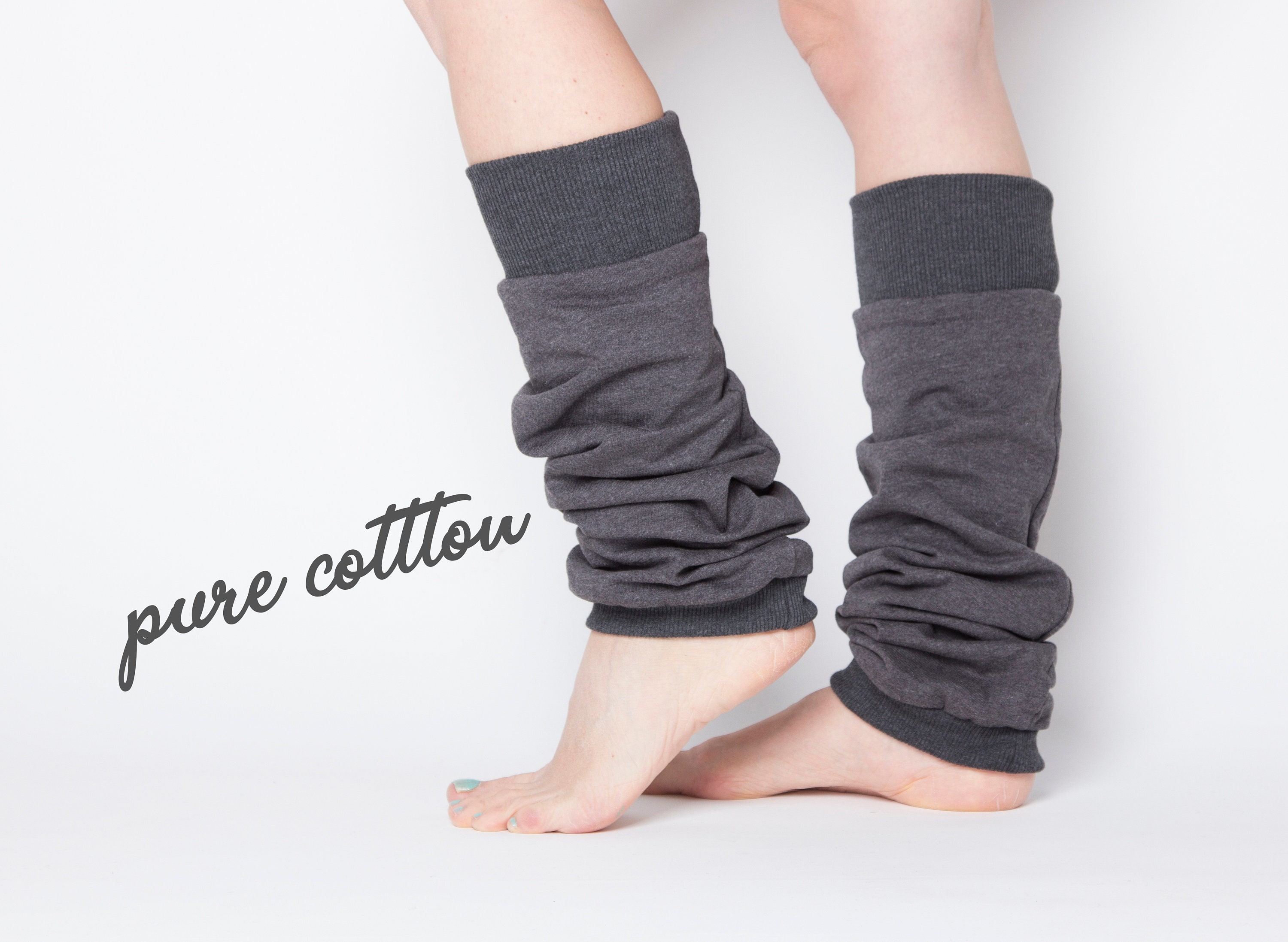 leg warmers 100 cotton yoga wear or socks