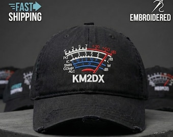 Ham Radio Embroidered  Hat |